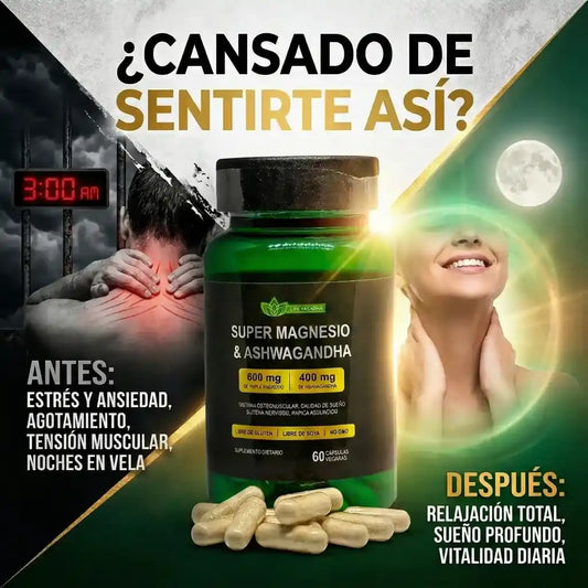 SUPER MAGNESIO & ASHWAGANDHA